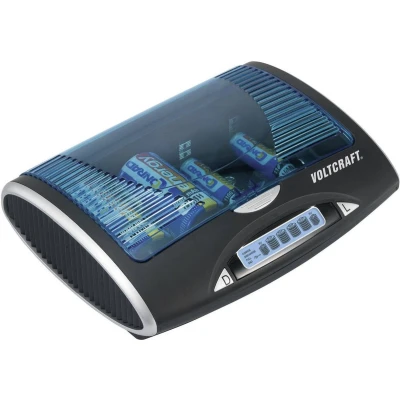Afbeelding van VOLTCRAFT P 600 Batterijlader NiMH AAA (potlood), AA (penlite), C (baby), D (mono), 9 V (blok)