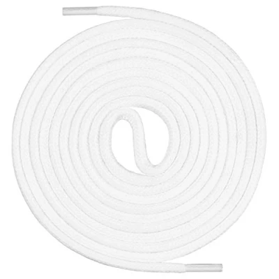 Afbeelding van Mount Swiss Ronde veters, premium kwaliteit, 100% katoen, scheurvast, wit, 150 cm