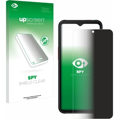 Afbeelding van upscreen Spy Shield Privacy Film (1 Stuk, Samsung Galaxy XCover 6 Pro), Smartphone beschermfolie, Blauw