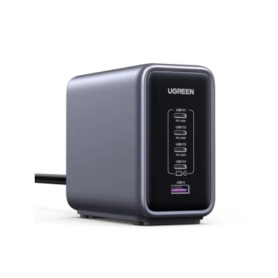 Afbeelding van UGREEN 300 W Nexode USB C oplader station PD 3.1 140 snel opladen stopcontact kantoor GaN Tech compatibel met MacBook Pro Air M3 M2 M1 iPhone 16 Plus Max 15 Galaxy S24 Ultra iPad