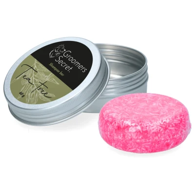 Afbeelding van Groomers Secret Shampoo Bar Tea Tree Paardenvachtverzorging 60 g per stuk