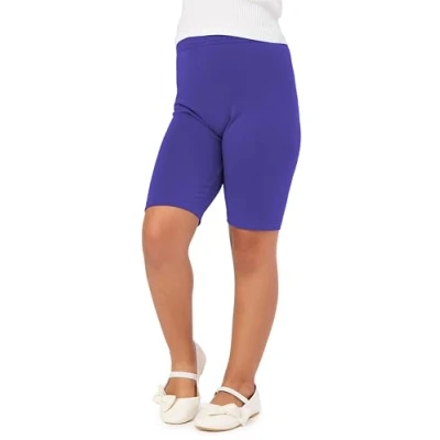 Afbeelding van Merry Style MS MS10 132 LE Meisjes Leggings Sport Vrijetijdsbroek Kort Viscose Sporbroek Yogabroek Kobalt 140