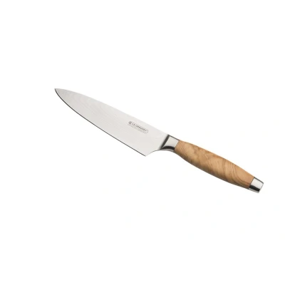 Afbeelding van Le Creuset Chefmes In Olijfhout 15cm