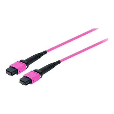 Afbeelding van equip Glasvezel patchkabel MTP &gt;MTP multimode OM4 aqua (CAT7, 10 m), Netwerkkabel