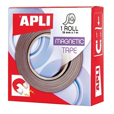 Afbeelding van APLI 17724 magneetplakband 19 mm x 1 m