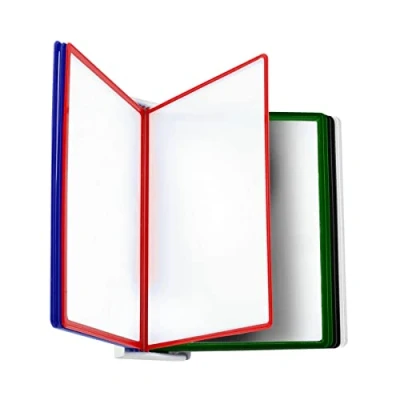Afbeelding van Leviatan Wandprikbordsysteem, wandhouder voor documenten, rughouder, metaal, wandhouder, organizer in magazijn, werkplaats, winkel, laboratorium + 10
