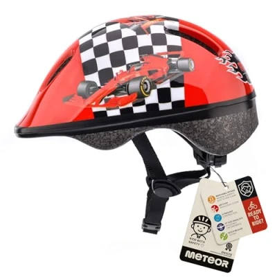 Afbeelding van Meteor Fietshelm KS06 XS 44 48 cm Race team