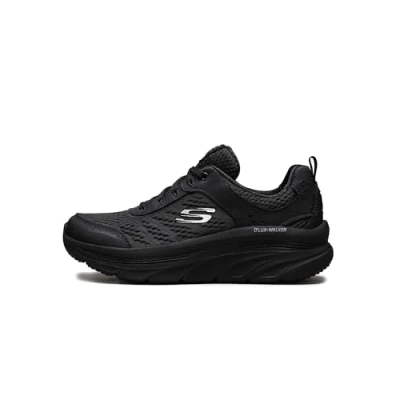 Image de Skechers D&#039;LUX WALKER INFINITE MOTION Femme Baskets, Nero, 38.5 EU