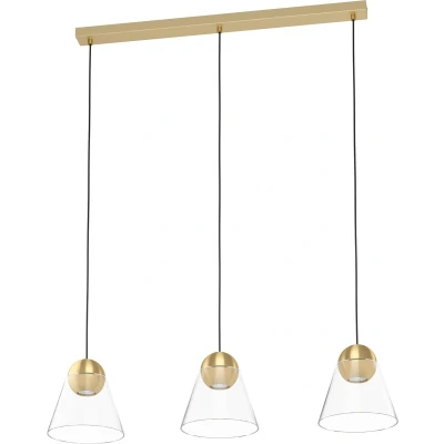 Afbeelding van EGLO Cerasella Hanglamp GU10 90 cm Geelkoper