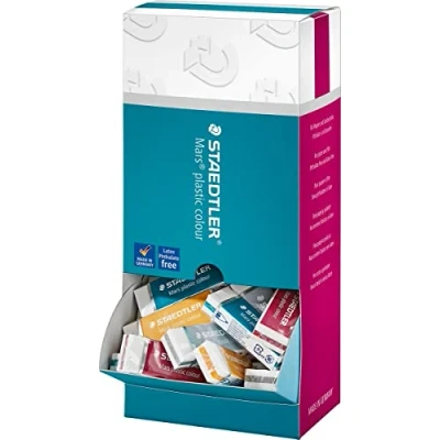 Afbeelding van Staedtler, Potlood, Gum Mars kunststof kleur 40st (40 x)