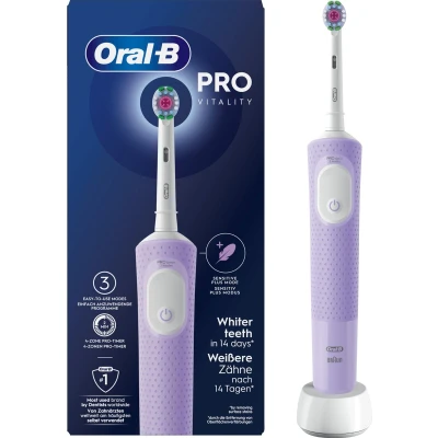 Afbeelding van Oral B Pro Vitality Lila Purple Elektrische Tandenborstel