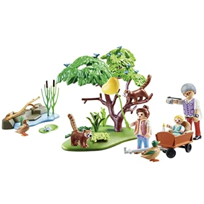 Afbeelding van PLAYMOBIL 70344 Rode panda&#039;s met kinderen
