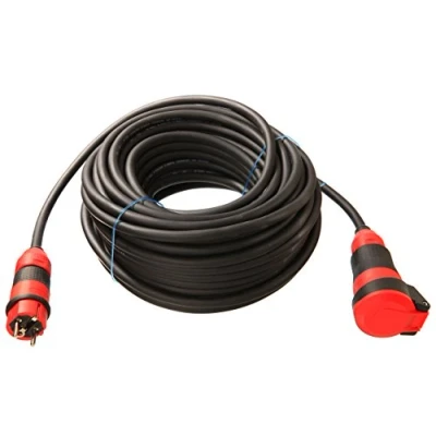 Afbeelding van AS Schwabe 62254 Stroom Verlengkabel 16 A Zwart 50.00 m H07RN F 3G 2,5 mm²