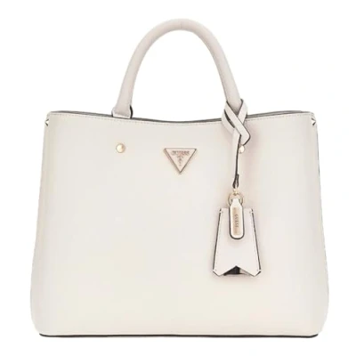 Afbeelding van GUESS Handtas Schoudertas Meridian Girlfriend Satchel Ivory Crème