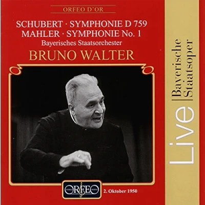 Afbeelding van Bayerisches Staatsorchester Schubert: Symphonie D 759/Mahler: No.1 (CD)
