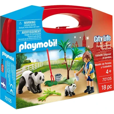 Afbeelding van Playmobil pandaverzorger Carry case 70105