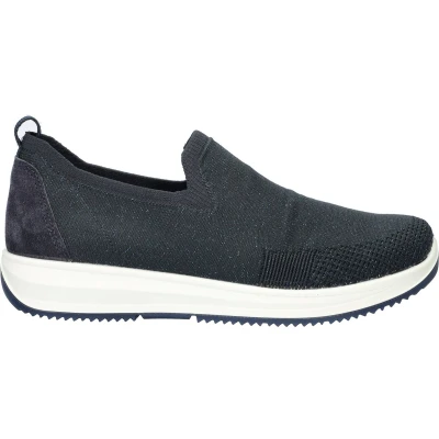 Afbeelding van ara Osaka Instappers, Dames, Maat: 38, Blauw Textiel
