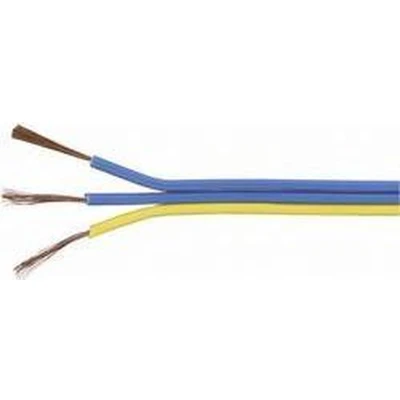Afbeelding van TRU COMPONENTS 1567055 Draad 3 x 0.14 mm² Blauw, Geel 25 m
