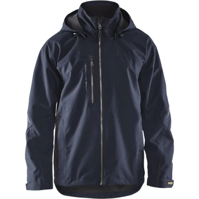 Afbeelding van Blaklader Shelljack donker marineblauw/zwart maat 4XL