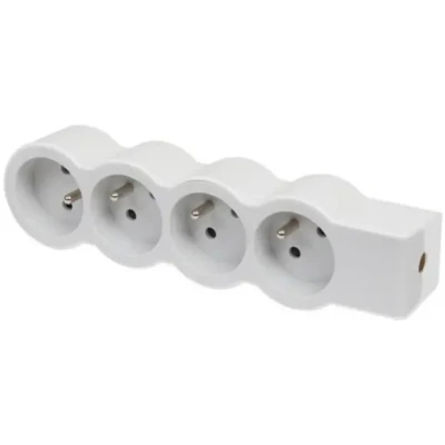 Afbeelding van Legrand 4V Stopcontact Wit