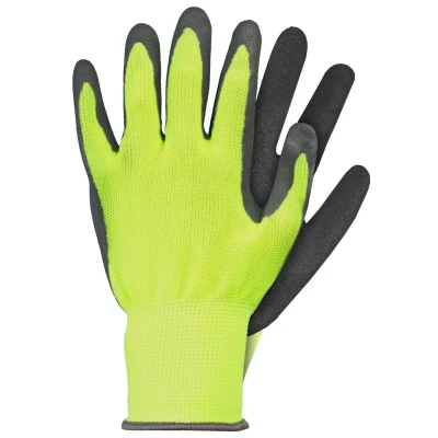 Afbeelding van Talen Tools Werkhandschoenen Latex Geel Maat XL