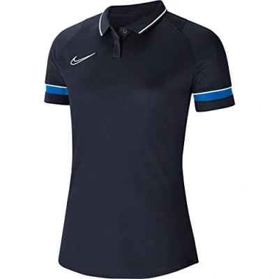 Afbeelding van Nike Performance Fussball Sport Tshirt, Dames, Maat: XS, Obsidian/white/royal blue/white