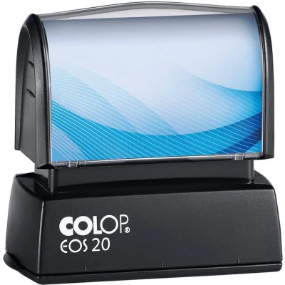 Afbeelding van Colop EOS Express 20 kit, blauwe inkt stempel