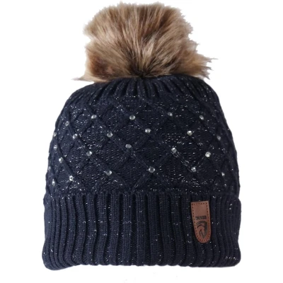Afbeelding van Horka Gebreide Muts Shelly Dames Blauw Onesize