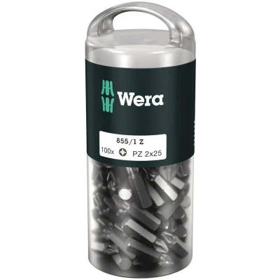 Afbeelding van Wera 1/4&quot; pozidrive bit pz2x25mm (100st)