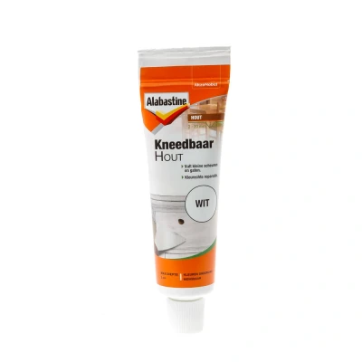 Afbeelding van Alabastine Kneedbaar Hout (Wit 75gr.)