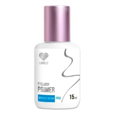Afbeelding van LOVELY PRIMER voor wimperextensions zonder geur, 15 ml, versterkt de hechting, voorbehandeling gebruik en hechtmiddel wimperextensions, gevoelige huid