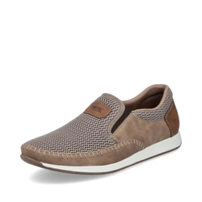 Afbeelding van Rieker Lage herensneakers 11954, Beige 64, 42 EU
