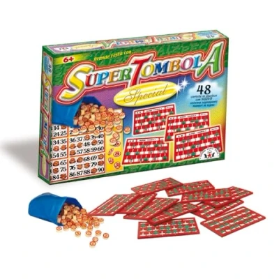 Afbeelding van Glooke Selected Arti Grafiche Ruggero, Tombola Special (48) tafelspel 2 spelers meerkleurig 8000888000934.