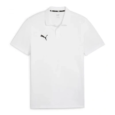 Afbeelding van Puma Teamgoal Casuals Poloshirt, Heren, Maat: Large, White/black