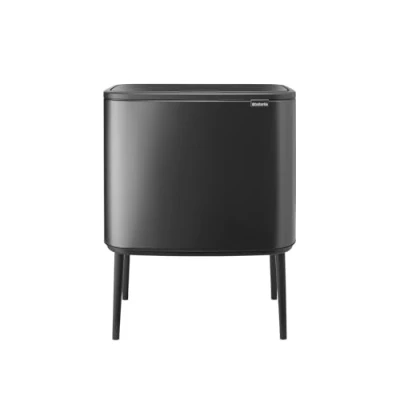 Afbeelding van Brabantia Bo Touch Bin Afvalemmer 3 x 11 Liter Confident Grey
