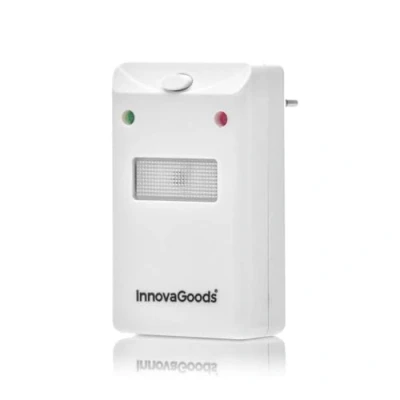 Afbeelding van Ultrasone ongediertebestrijder met Ledlicht Killekt Duo InnovaGoods 2 Stuks