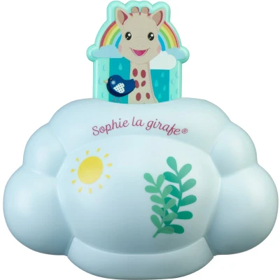 Afbeelding van Sophie de giraf Regenwolk Badspeelgoed Badspeeltje Baby speelgoed Vanaf 10 maanden Blauw
