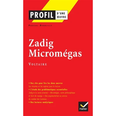 Image de Profil Voltaire : Zadig, Micromégas