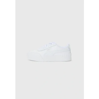 Afbeelding van Puma Carina LIFT Sneakers laag, Dames, Maat: 40, White Leer en imitatieleer