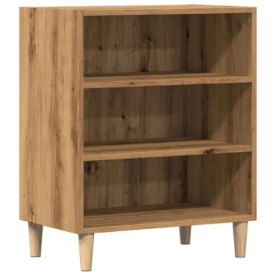 Image de vidaXL Buffet chêne artisanal 57x35x75 cm bois d&#039;ingénierie856469