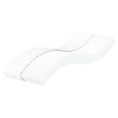 Afbeelding van vidaXL Schuimmatras hardheid H2 H3 90x210 cm wit