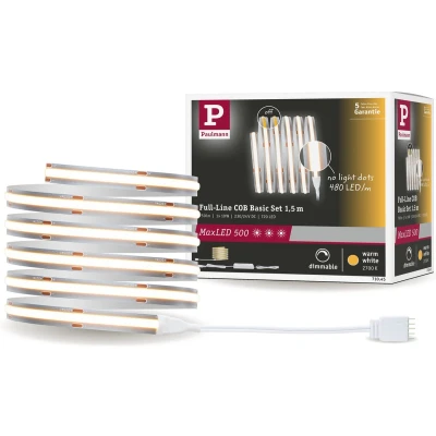 Afbeelding van Paulmann 71045 LED strip basisset Met connector (male) 230 V 1.5 m Warmwit