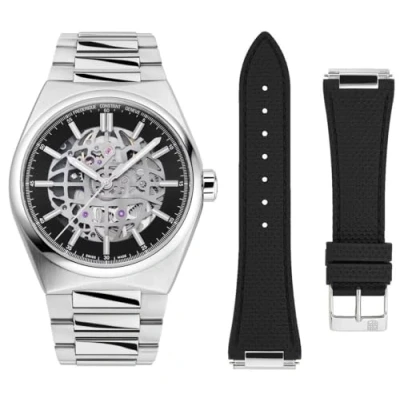 Afbeelding van Frederique Constant FC 310BSKT3NH6B Polshorloge Heren Automatisch Highlife Skeleton