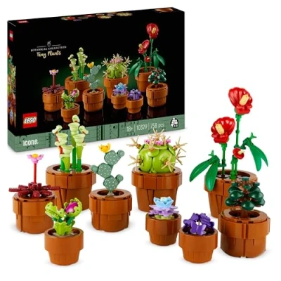 Image de LEGO® Icons 10329 Les Plantes Miniatures