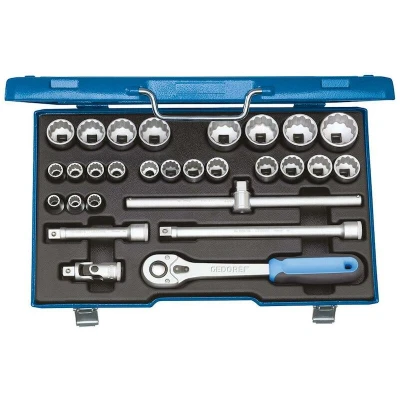 Image de GEDORE D 19 VMU 10 jeu de clés à douilles 1/2&quot; 36 mm 28 pièces 2682877