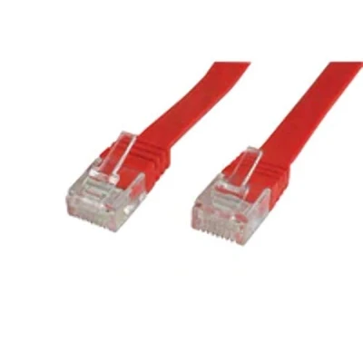 Afbeelding van Microconnect V UTP601R FLAT netwerkkabel 1 m Cat6 Rood