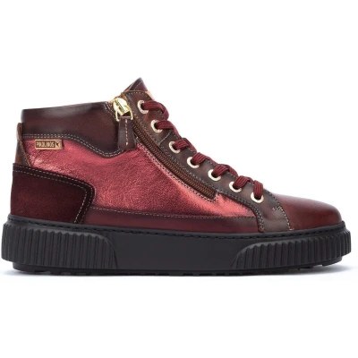 Afbeelding van Pikolinos Riells dames sneaker rood maat 36 (EU) 3 (UK)