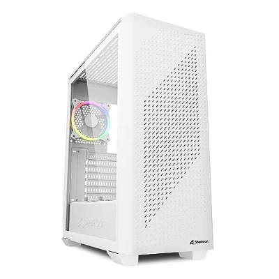 Afbeelding van Sharkoon VS9 RGB Tower PC behuizing Wit