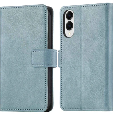 Afbeelding van imoshion Luxe Bookcase voor de Samsung Galaxy S25 Edge Lichtblauw