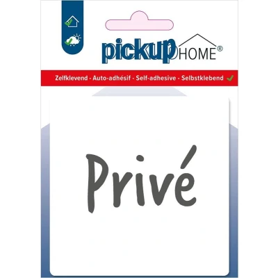 Afbeelding van Route Acryl Privé wit Pickup